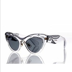 Miu Miu SMU07P Transparent Sunglasses